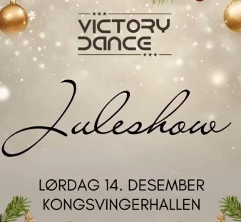 Victory juleshow lørdag 14 desember